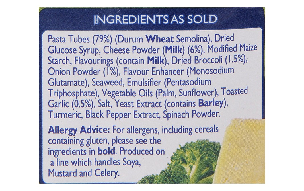 Batchelors Super Pasta 'n' Sauce Cheese & Broccoli   Box  123 grams